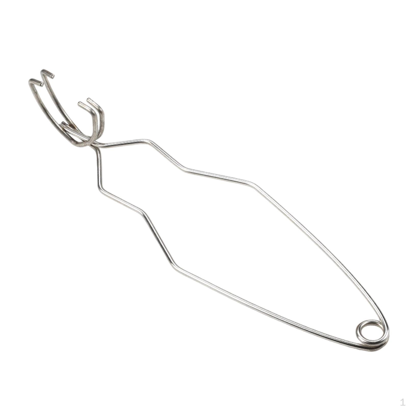 Crucible Tongs Metalworking Tool Jewelry Making Clamp Holder Melting Plier for Industry Casting