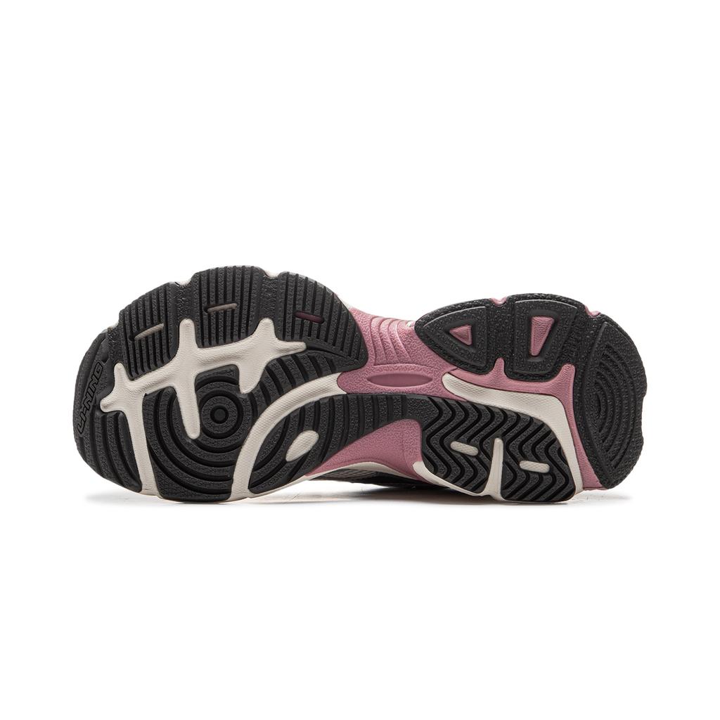 Li Ning Starry Y2K Millennium Style Soft Resilient Retro Thick Sole Shock Absorbing Wear Resistant Breathable Low Top Dad Shoes AGCU372-8