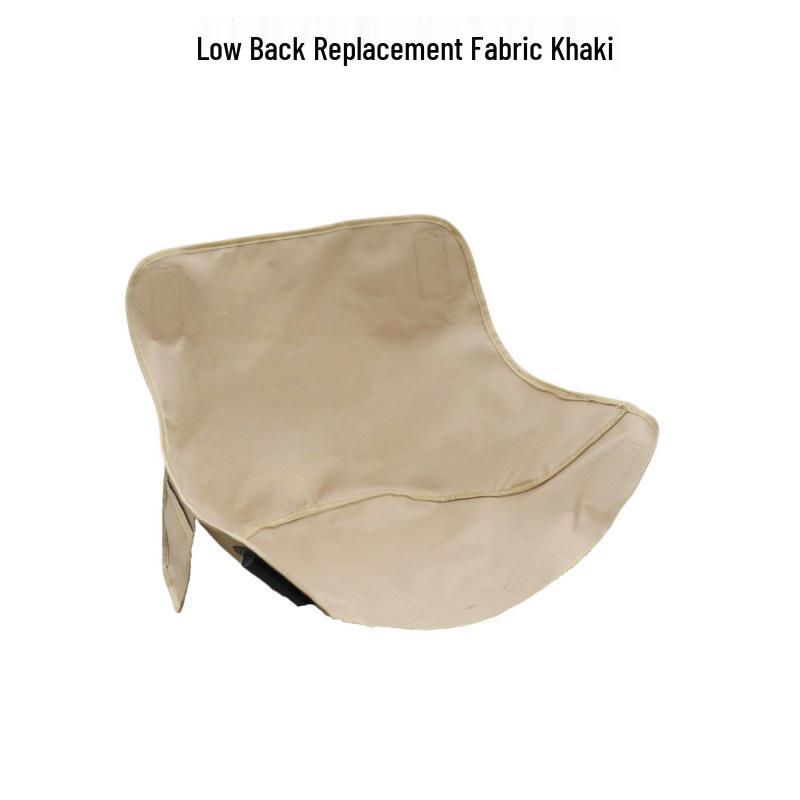 Outdoor Faltbarer Mondstuhl Sitzbezug - Doppellagiger Oxfordstoff Liegestuhl Ersatz für Angelstuhl