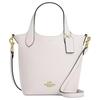 Hanna 17 Magnetic Closure Logo Leather Bucket Bag Women Handbags Chalk-White CR168-IMCHK