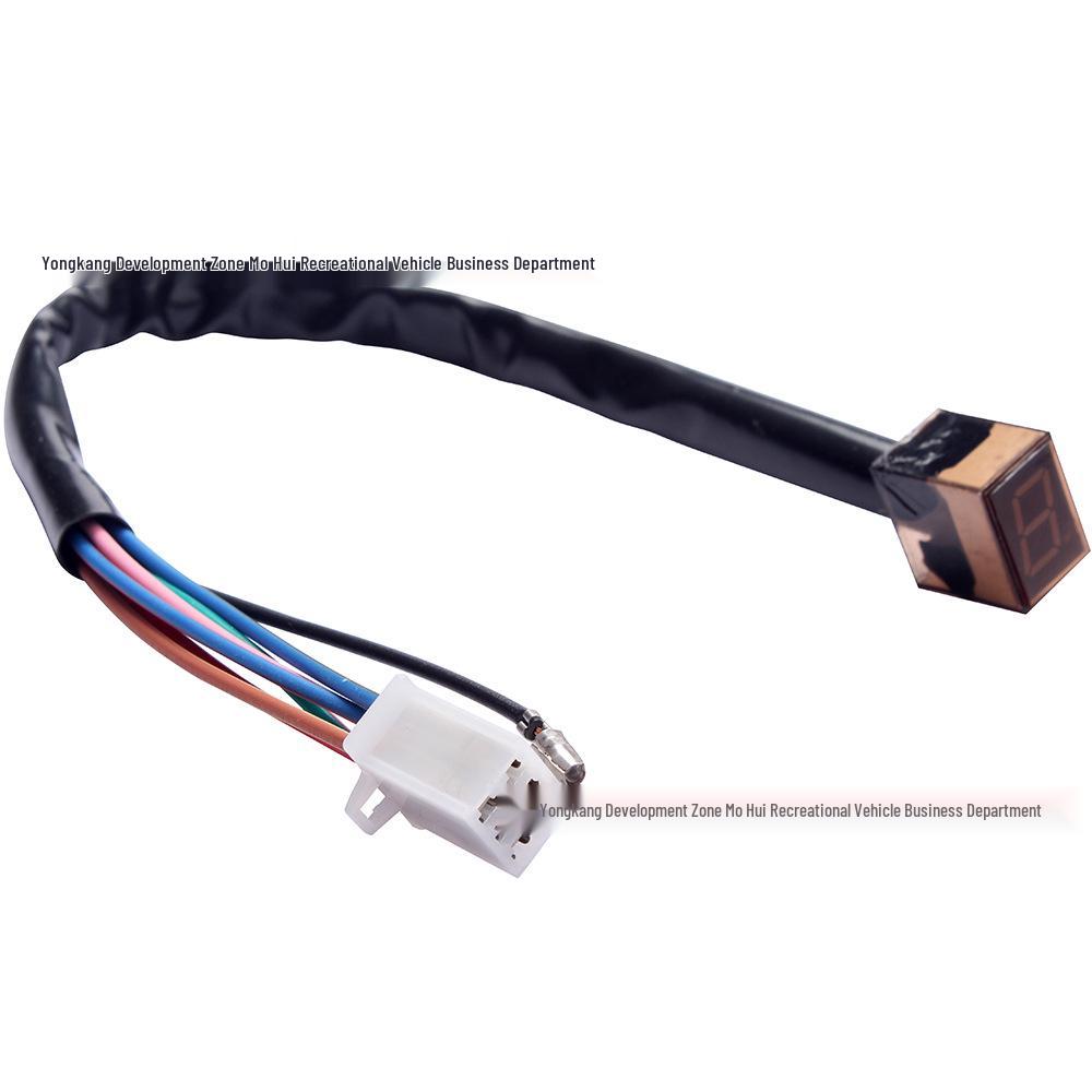 LED Digital Gear Indicator for Motorcycle, ATV, Beach Car & Skateboard Accessories