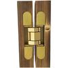 Three-Dimensional Adjustable Concealed Door Hinge for Hidden and Folding Doors