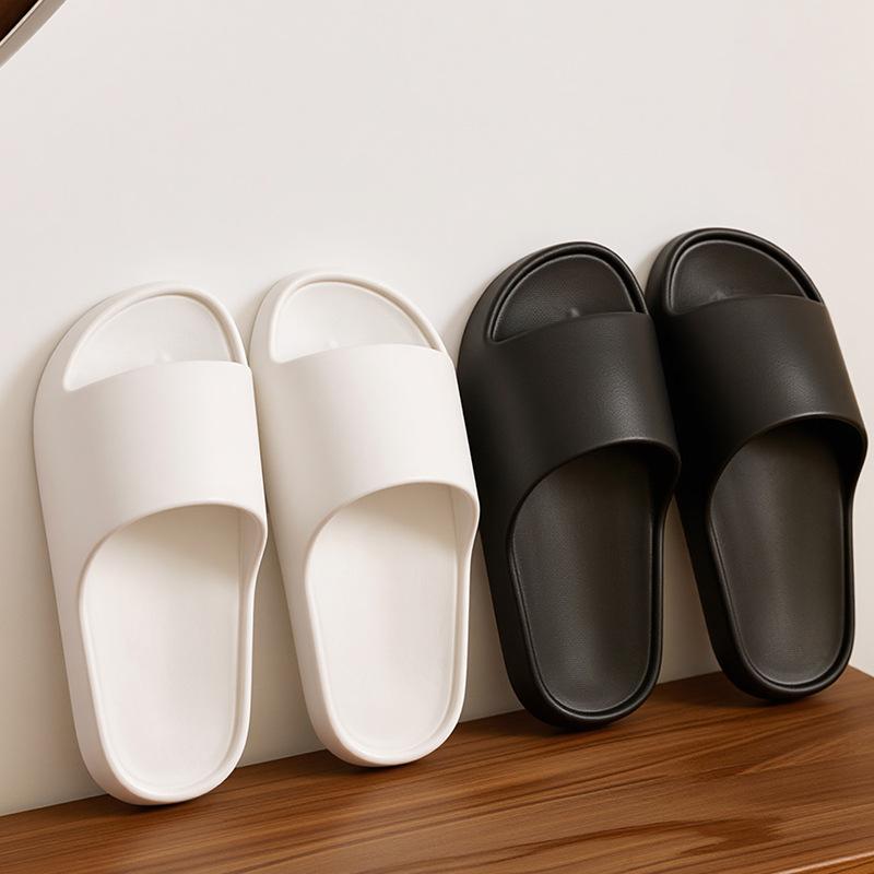 Slippers women's summer simple home use non-slip hotel indoor bathroom bath cool slippers men's couple shoes