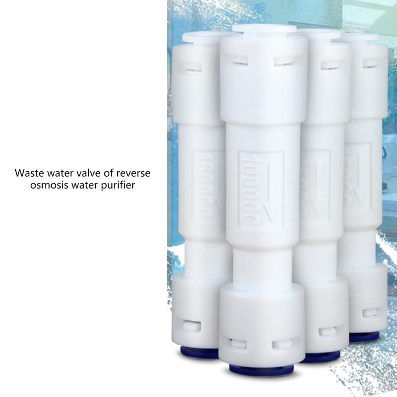 RO-System Flow Restrictor 1/4inch Quick Connects Fitting 150/300/450/600/1000cc