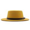 New Western cowboy hat, Tibetan wool top hat, men's and women's autumn/winter outdoor ox-head accessory, travel riding hat