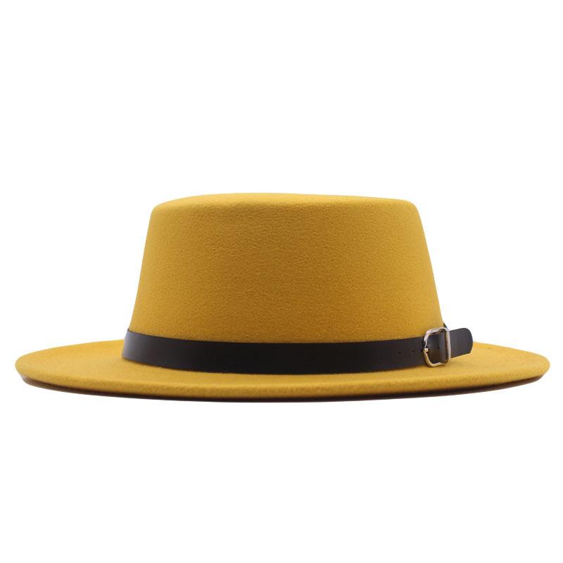 New Western cowboy hat, Tibetan wool top hat, men's and women's autumn/winter outdoor ox-head accessory, travel riding hat