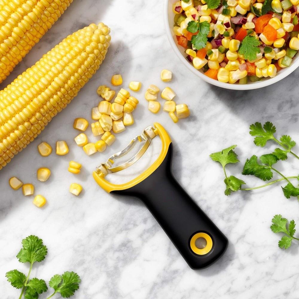 Durable Quick Corn Peeler Efficient Easy To Use Corn Cob Stripper Safe Corn Cob Stripper Tool for Home Kitchen