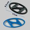 Logo Front Rear Badge for Hyundai SantaFe Tiburon Solaris Verna IX25 IX45I X35 I20 I30 I10 I40 Accent Tucson Kona Elantra Sonata b1