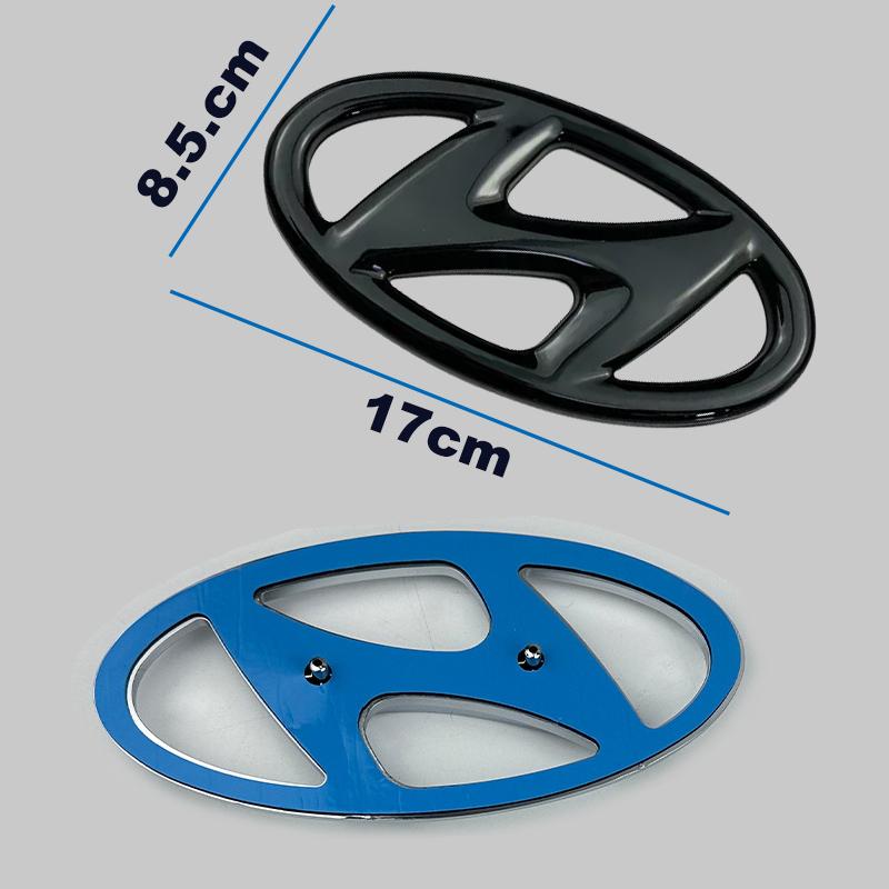Logo Front Rear Badge for Hyundai SantaFe Tiburon Solaris Verna IX25 IX45I X35 I20 I30 I10 I40 Accent Tucson Kona Elantra Sonata b1