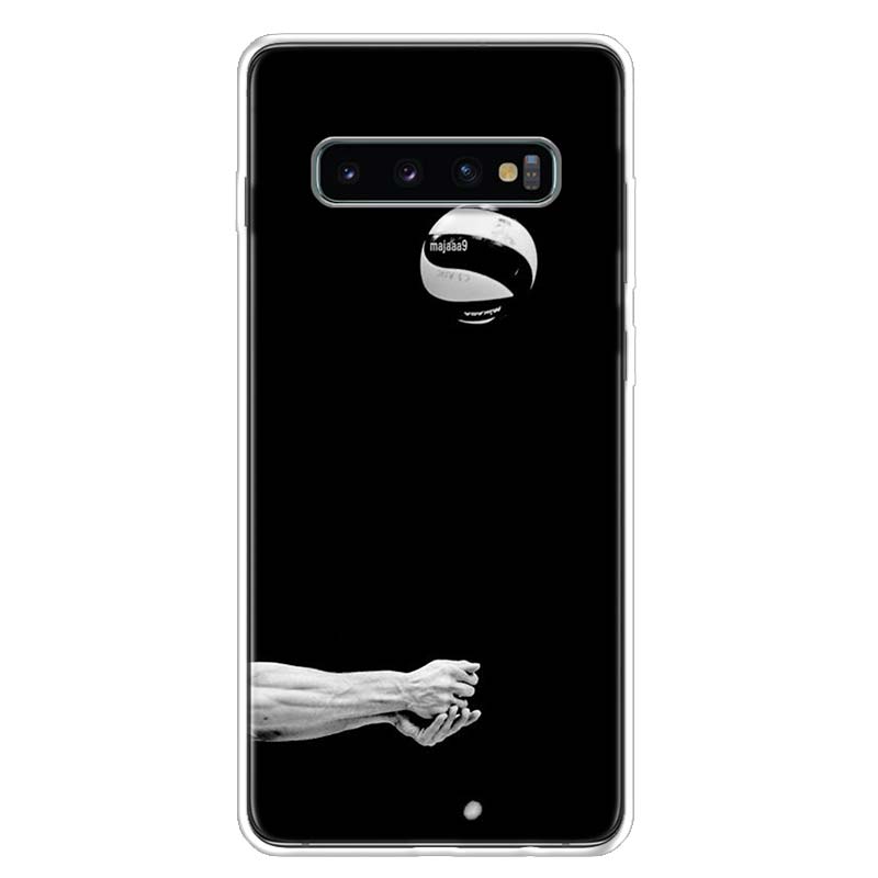 Volleyball Sports Phone Case Cover For Samsung Galaxy A12 A22 A32 A52 A72 A02S A51 A50S A31 A20S A10S Note 20 Ultra 10 Plus Gala