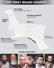 Men Beard Shaping Tool Stencil Template Comb Lightweight Flexible All-In-One Grooming