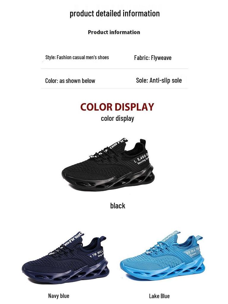 Flyknit Non-slip Lightweight Outdoor Sneakers - Unisex Fashion Trend