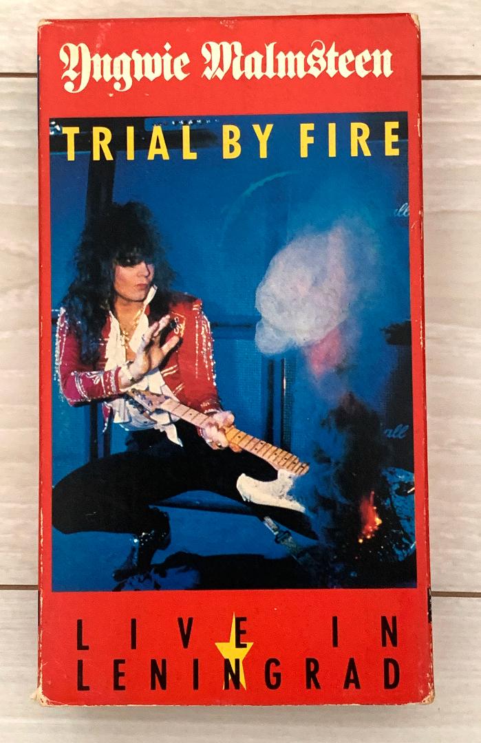 

[USED] VHS Video Yngwie Malmsteen Trial by Fire