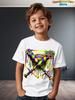 Kids Clothes Carnival Festival Funny 67 Meme Print Short Sleeve Tees Boys Girls Party T-Shirt Casual Cartoon Children Clothing