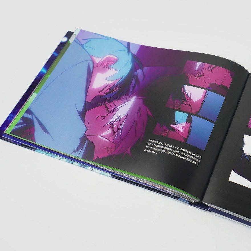 ALIEN STAGE Chinese Version Official Artbook Album Book Popular Sci-fi Talent Competition Animation Exquisite Illustration