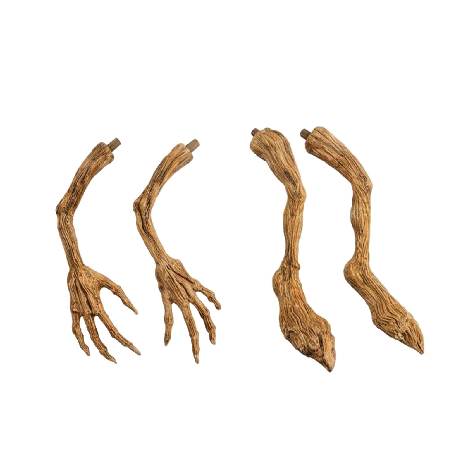 Bewegliche Kürbis Halloween Heimdeko Figur mit Armen und Beinen für saisonale Feiertagsdekoration one size brown
