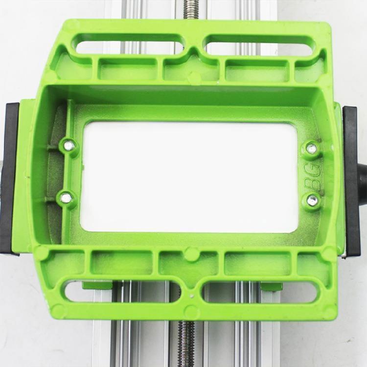 Adjustable Drill Vise Fixture Multifunction Precision Milling Machine Worktable Working Table Crossing Slide Table