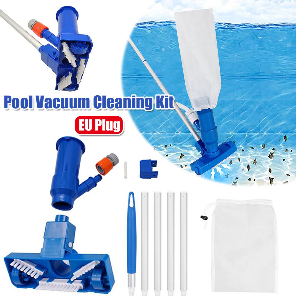 Pool Vacuum Cleaning Kit Pond Vacuum Jet with Handle Hot Spring Pond Fountain Cleaner Portable for Above Ground Pools