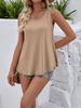 2026 Spring/Summer European & American Sleeveless Loose Round Neck T-shirt Top