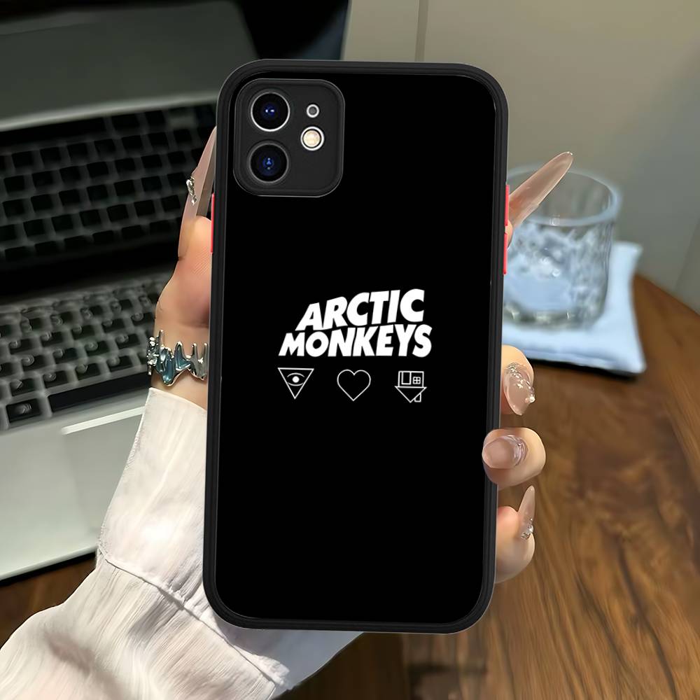 Logo A-Arctic M-Monkeys Phone Case For IPhone 16 15 14 Plus 15 13 12 11 Pro Max X XS MAX Matte Cover