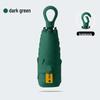 New Macaron Color Five-Fold Ultra-Light Sun Protection Compact Mini Umbrella with Buckle Handle