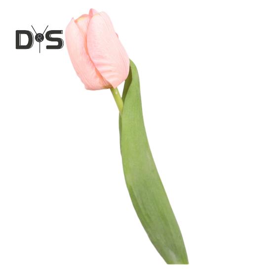 Simulated Tulip 37cm Artificial Tulip Faux Silk Fake Tulip Flower Bulk for Vase Wedding Home Decor Spring Parties Mother's Day Gift