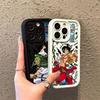 One Piece Cool Luffy And Zoro Soft Shell Phone Case for iPhone 16e 15 16 14 Plus XR 13 12 11 Pro Max 17 Air XS Max