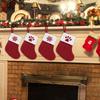 Christmas Exquisite Red Christmas Socks Letter Candy Bag Decoration Gift Bag Christmas Tree Decoration