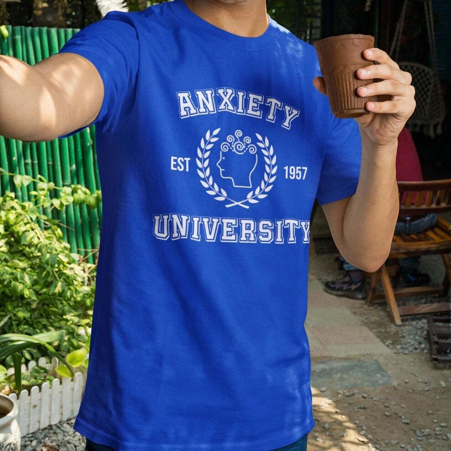 Anxiety University Shirt 3XL