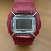 Used CASIO G-SHOCK DW-5600 with Protector Red "Namirider"