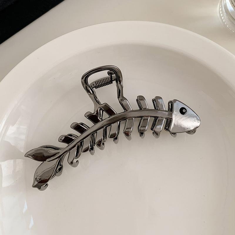 

Новый темперамент Рыбья кость Заколки для волос Женщины Затылок Диск Волосы Ретро Универсальные Заколки для волос Аксессуары