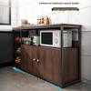 Yunshuang Kitchen Storage Rack with Microwave Cabinet