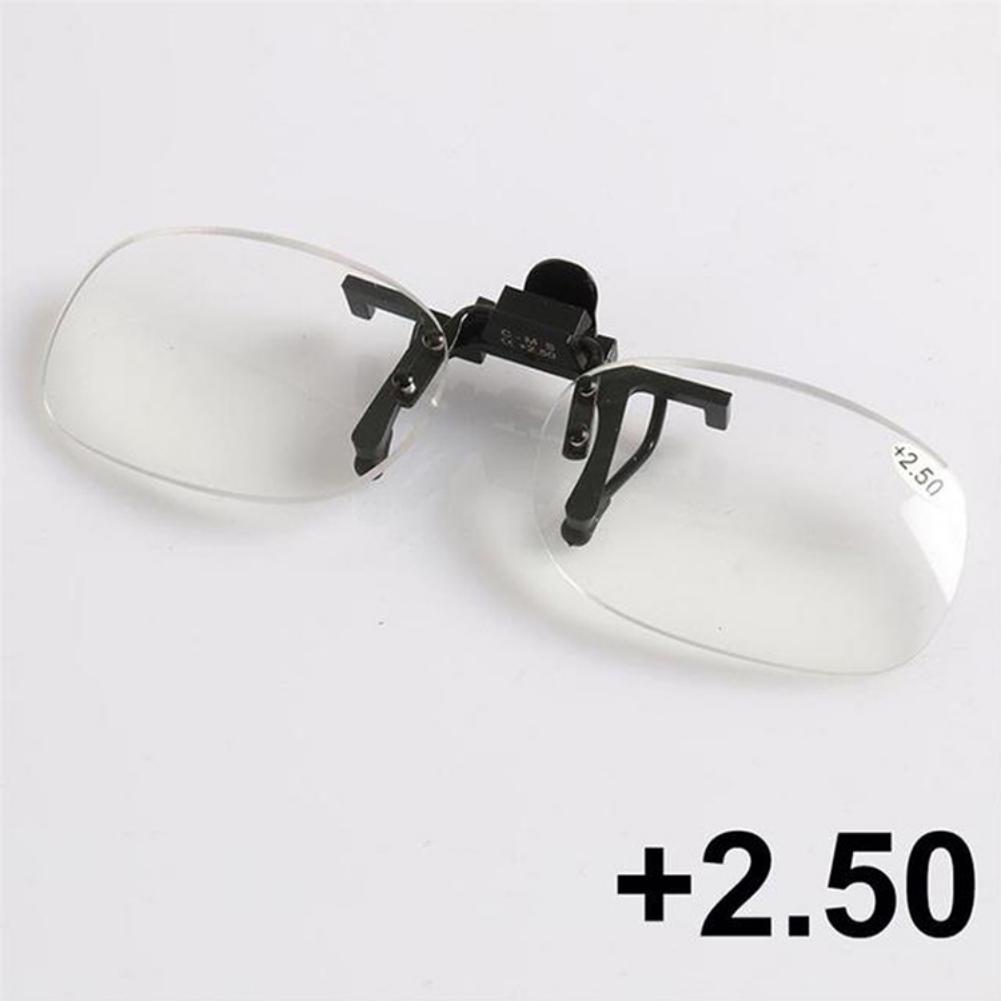 

Прикрепляемые очки для чтения, увеличительные линзы, лупы для очков 2.5 diopters