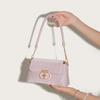 2026 Spring/Summer New Niche High-End Diamond Pattern Underarm Bag Fashionable Baguette Bag Handheld Shoulder Crossbody Small Square Bag