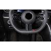 For Benz EQE EQS - ABS Carbon Fiber Steering Wheel Sheet Cover Trim 1PCS
