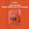 D'Addario WoodWinds Daddario Reed for Bb Clarinet RICO RCA2535 [Hardness: 3.5] Pack of 25 [Domest...