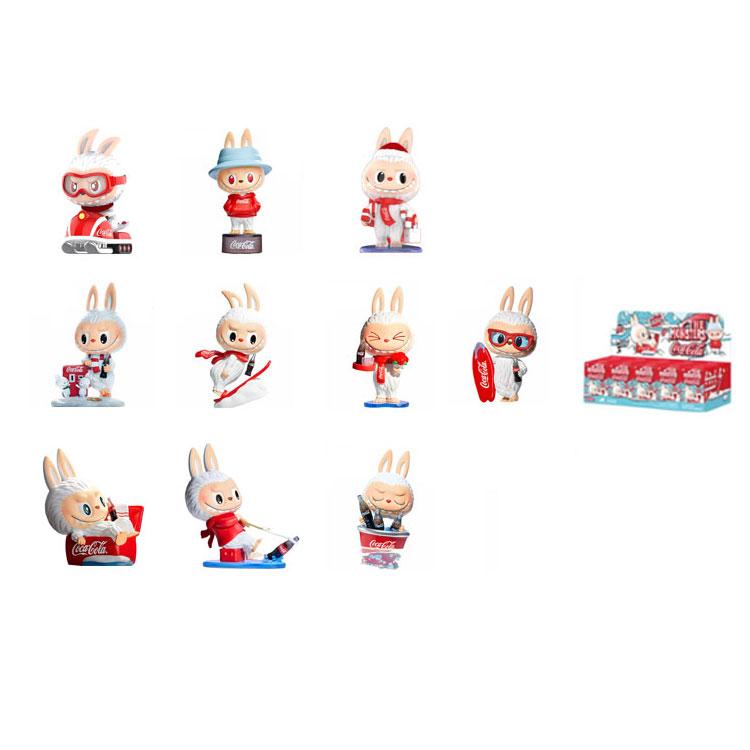 New POP MART LABUBU THE MONSTERS Coca Cola Collection Mystery Boxes 10 For A Single Blind Box/whole Box PPMT-2410-0232