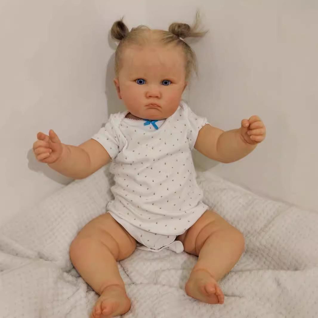 NPK 60cm Charlotte Reborn Doll - Realistic Baby Girl 60 cm