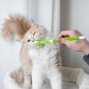 3-Sided Pet Toothbrush Dog Plastic Toothbrush Removing Bad Breath Tartar Cleaning Mouth Pet Dental Care Pet Cat Cleaning Mouth