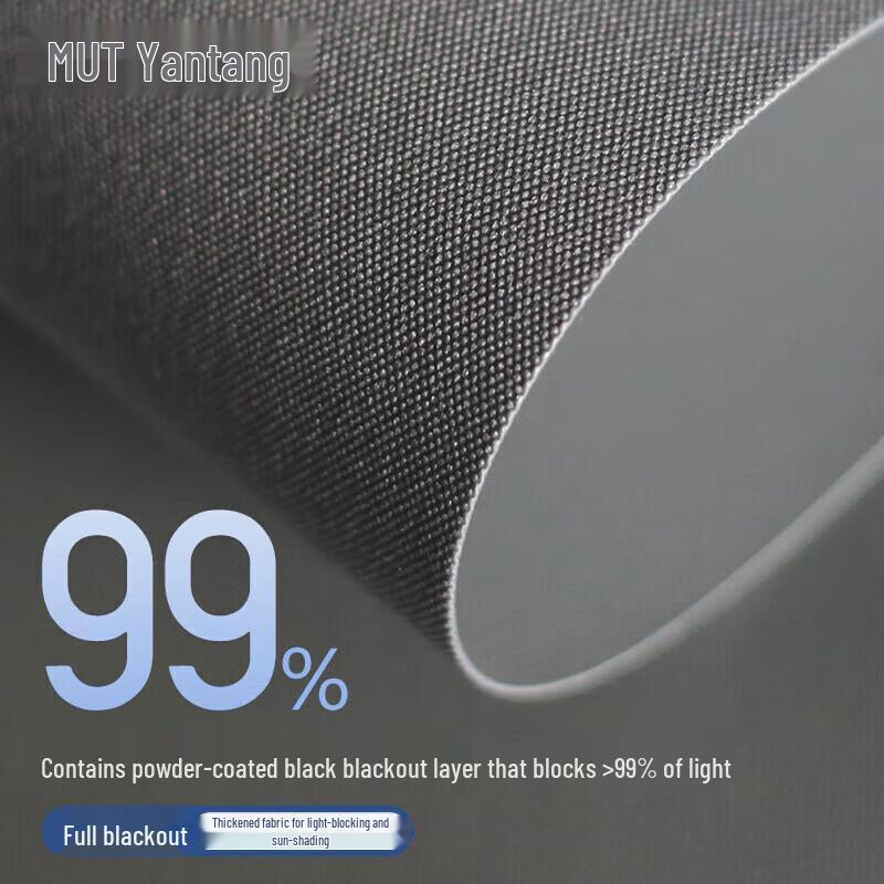 JINGRUIXIANG Full Blackout Waterproof Office Roller Blind