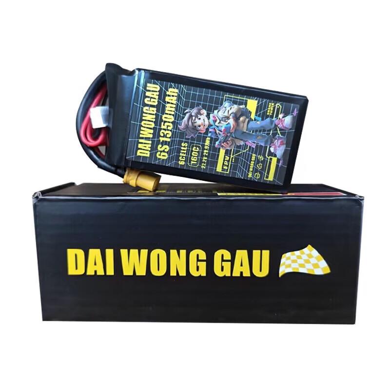 Qi Shao Big Yellow Dog 6S FPV Drone Lithium Battery