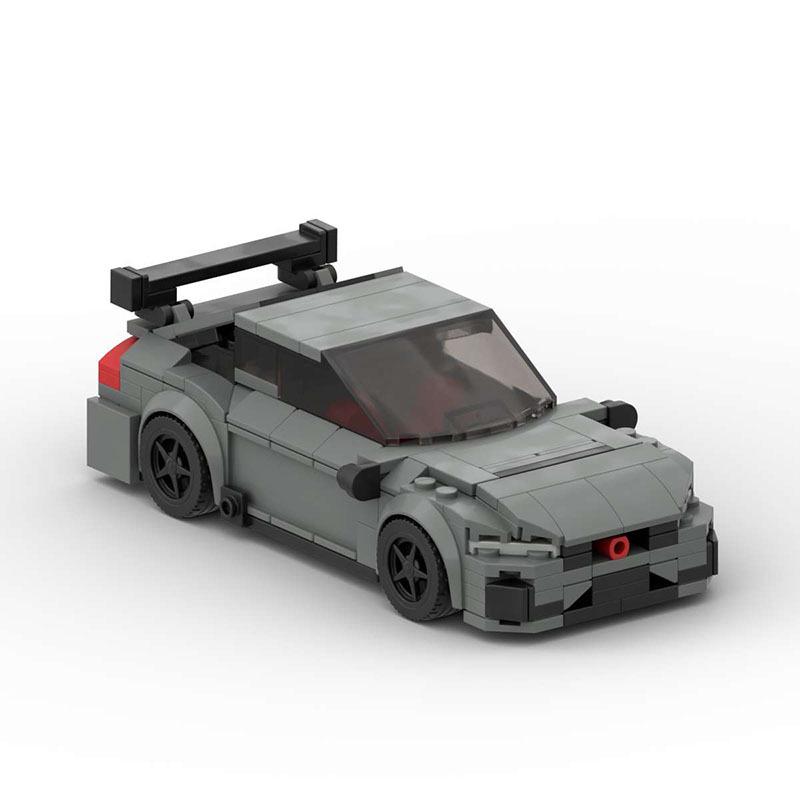 Lego-Compatible 8-Stud Speed Series Honda Civic Car MOC Building Blocks Assembly Toy