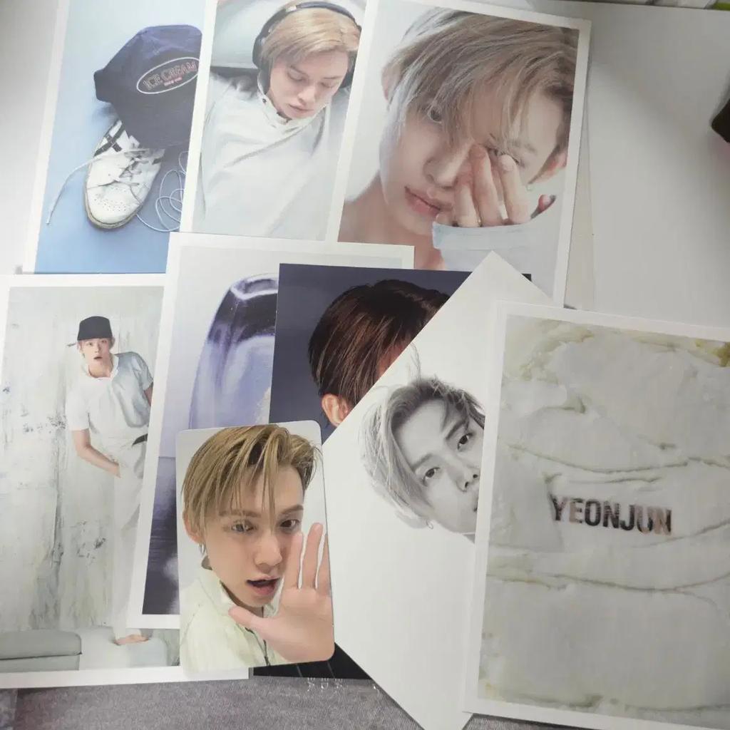 Fed photocard Postcard Theme Set 1 No Labels Part Two TXT txt yeonjun Tomorrow X Together nolablespart02