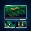 738PCS Military BMP-2MS Tank Model Bricks Infantry Fighting Vehicle Weapon Building Blocks Educational Toys for Children NO BOX