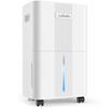 Compressor met Continue Afvoer Kleding Geschikt voor Ruimtes Tot 30 Tatami 35dB Stille Werking Geüpgradede Verstelbare Water 3 Ontvochtiging Vochtigheid
