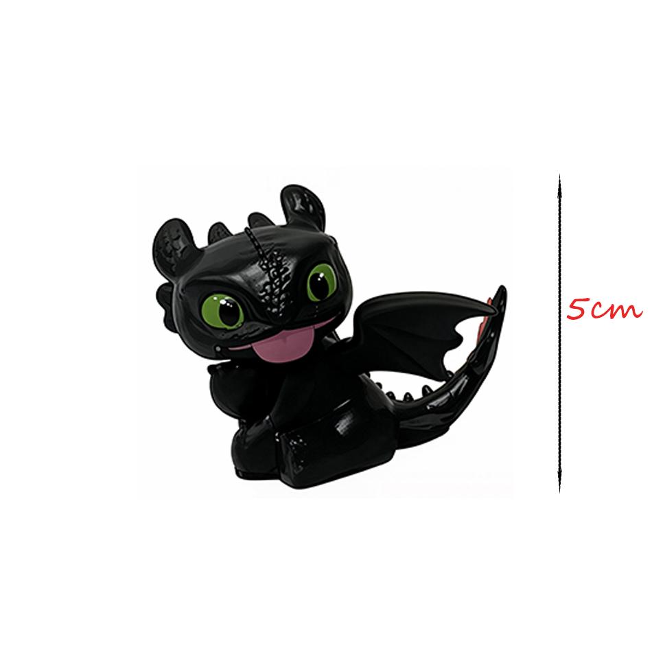 Cute Cartoon Characters How To Train Your Dragon Toothless Series of Creative Figures Desktop Decoration Car Decoration Gift
