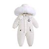 Winter Baby Ski Suit Plus Velvet Baby Jumpsuit Boys Overalls Warm Kids Clothes Waterproof Children Clothing Set 1-5 Years