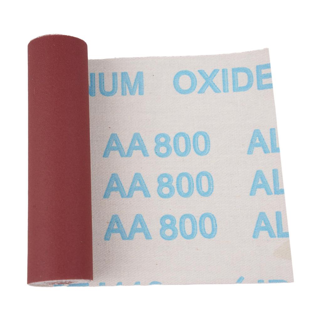 10x100cm Red Sandpaper Polishing Sanding Sheets 80 100 120 150 180 240 320 400 600 800 Grit Sand Paper Grinding Abrasives Tool