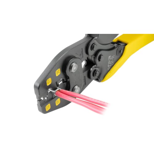 Tsunoda Crimping Tool for Ring Sleeves, TP-R, JIS Compliant, Made In Japan In Tsubame-Sanjo, Essential for Electrical Work Proficiency Tests