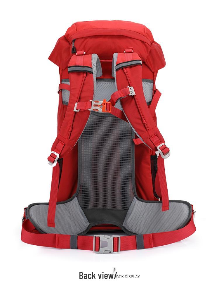 50L Waterproof Nylon Hiking Backpack - Large Capacity, Multifunctional for Outdoor Sports, Camping, and Travel